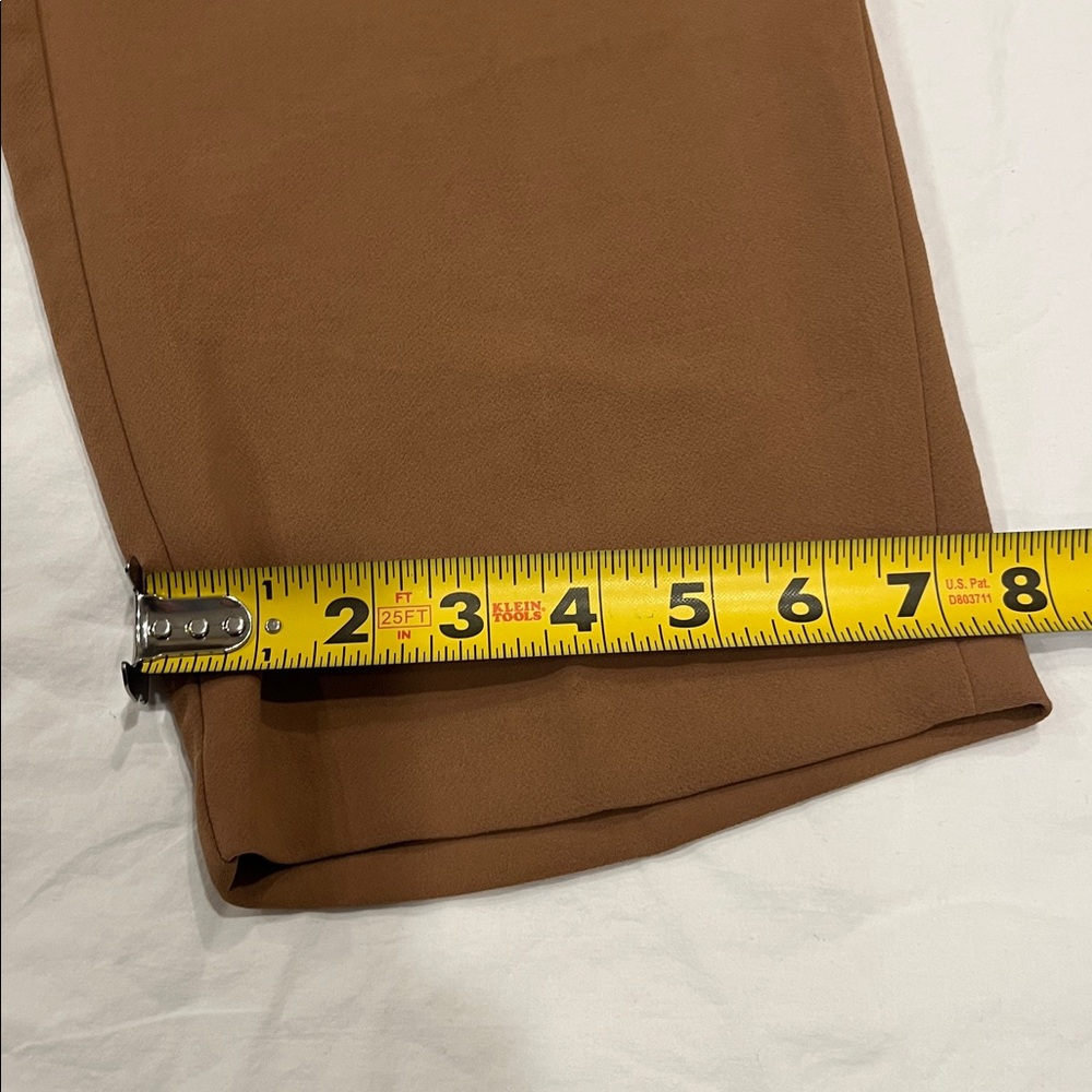 Aritzia Wilfred Carrot Pant Camel Brown Pants size 4 - Picture 9 of 13